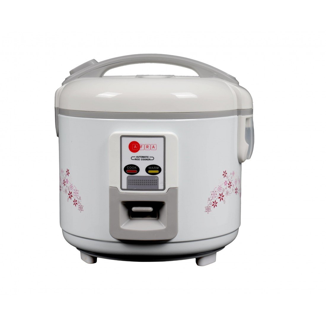 AFRA Rice Cooker 1.5L – Fast Cooking, Aluminum Heating Plate, Flavor Seal – AF-1550DRWT
