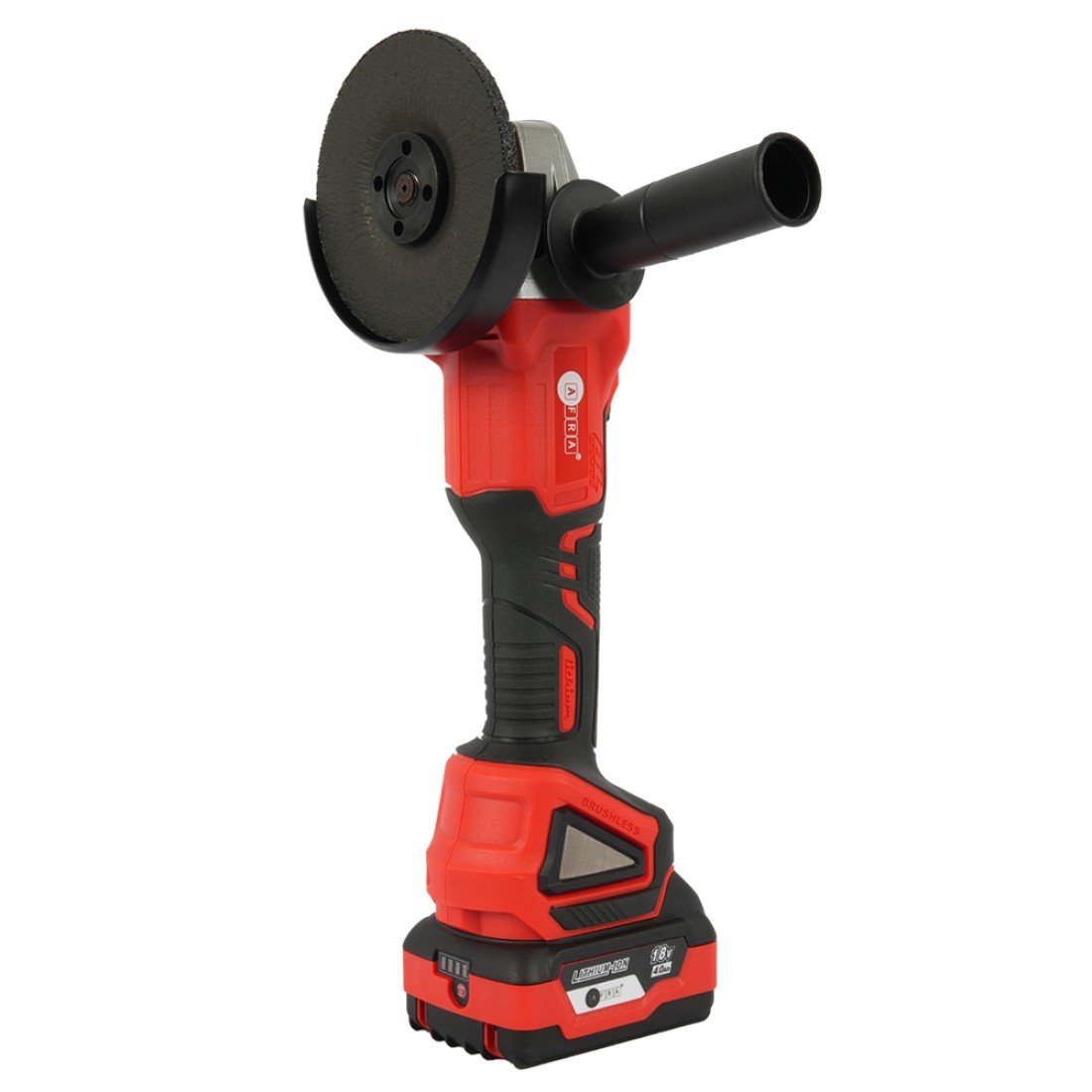 AFRA Cordless Angle Grinder - Model AFT-18AG-115CDRD | 18V | 115mm Disc | 4.0Ah Battery | Smooth Start - Image 5