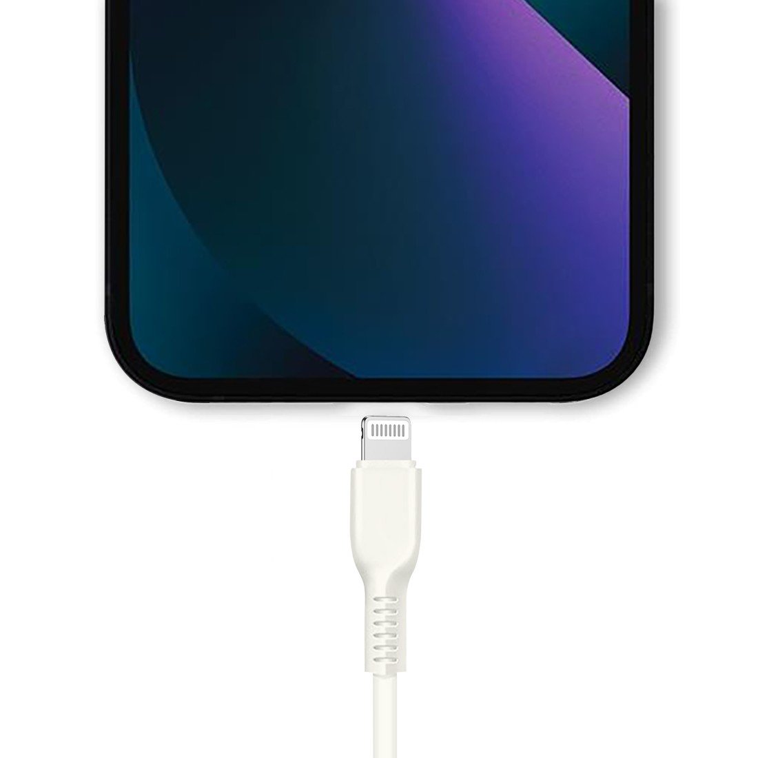 AFRA USB Charging Cable AF-0042USBA – USB A to iPhone Connector, 2.4A, 1m, Durable & Heat Resistant - Image 2