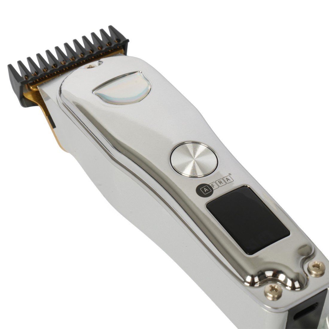AFRA Hair Clipper AF-0005HCWT – 5W Power, Digital Display & USB Charging with IPXO Rating - Image 4