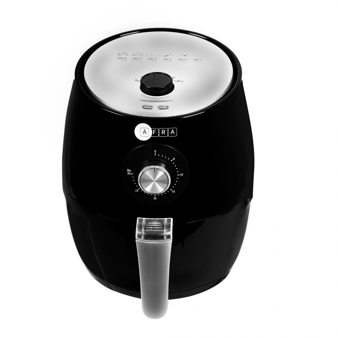 AFRA Air Fryer AF-2515AFBK | 1300-1500W | 2.5L | Safety Certified | 2-Year Warranty - Image 2