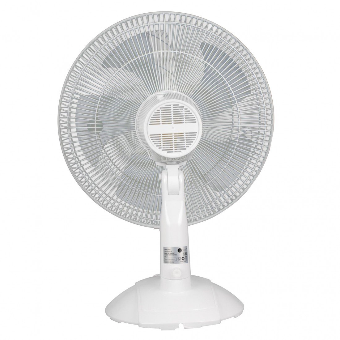 AFRA Electric Table Fan 45W, Compact Design, White – AF-1645WT, G-Mark Certified, 2-Year Warranty - Image 4