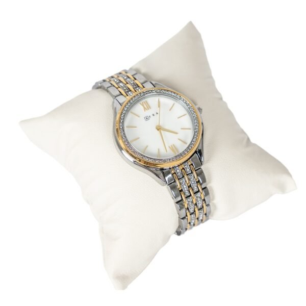 AFRA EDWINA LADIES WATCH SILVER CASE SILVER MOP DIAL SILVER BRACELET - Image 5