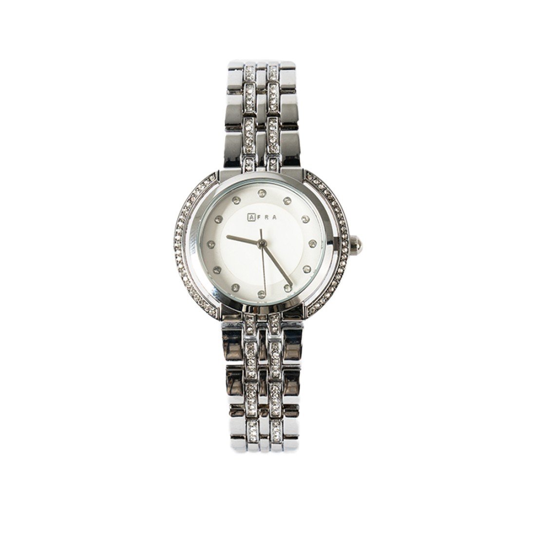 AFRA Helene Ladies Watch | Silver Case | Silver MOP Dial | Silver Bracelet | AF22101