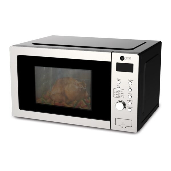 AFRA Microwave Oven With Digital Control, 30L,1200W - Multiple Power Levels, Compact Design With Oven Grill And Quick Defrost Feature, ROHS, And CB Certified, AF-3012MWSL, With 2 Years Warranty - Image 4