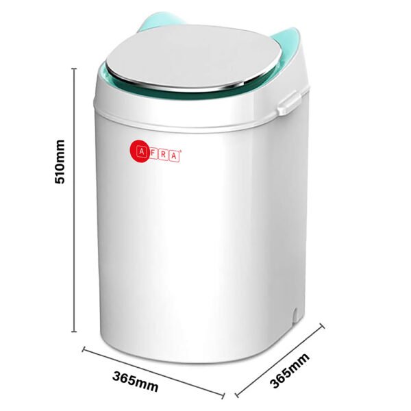 AFRA Baby Washing Machine, Single Tub With Spin, Capacity 3 Kg, 240watts, White Color, AF-3024BWST, 1-Year Warranty - Image 4
