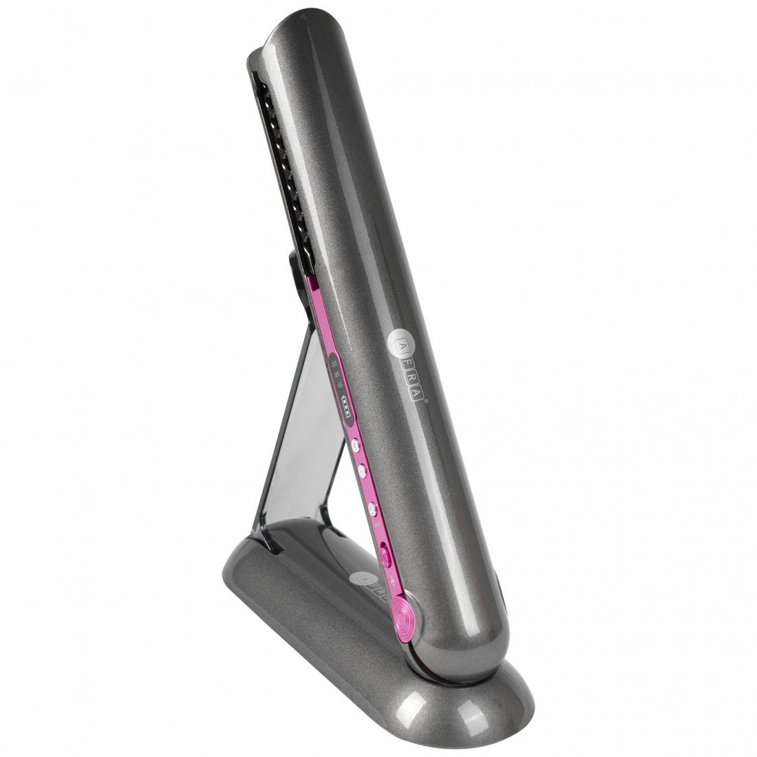 AFRA Cordless Hair Straightener – Rechargeable, Floating Plates, Compact – AF-4000HSGY