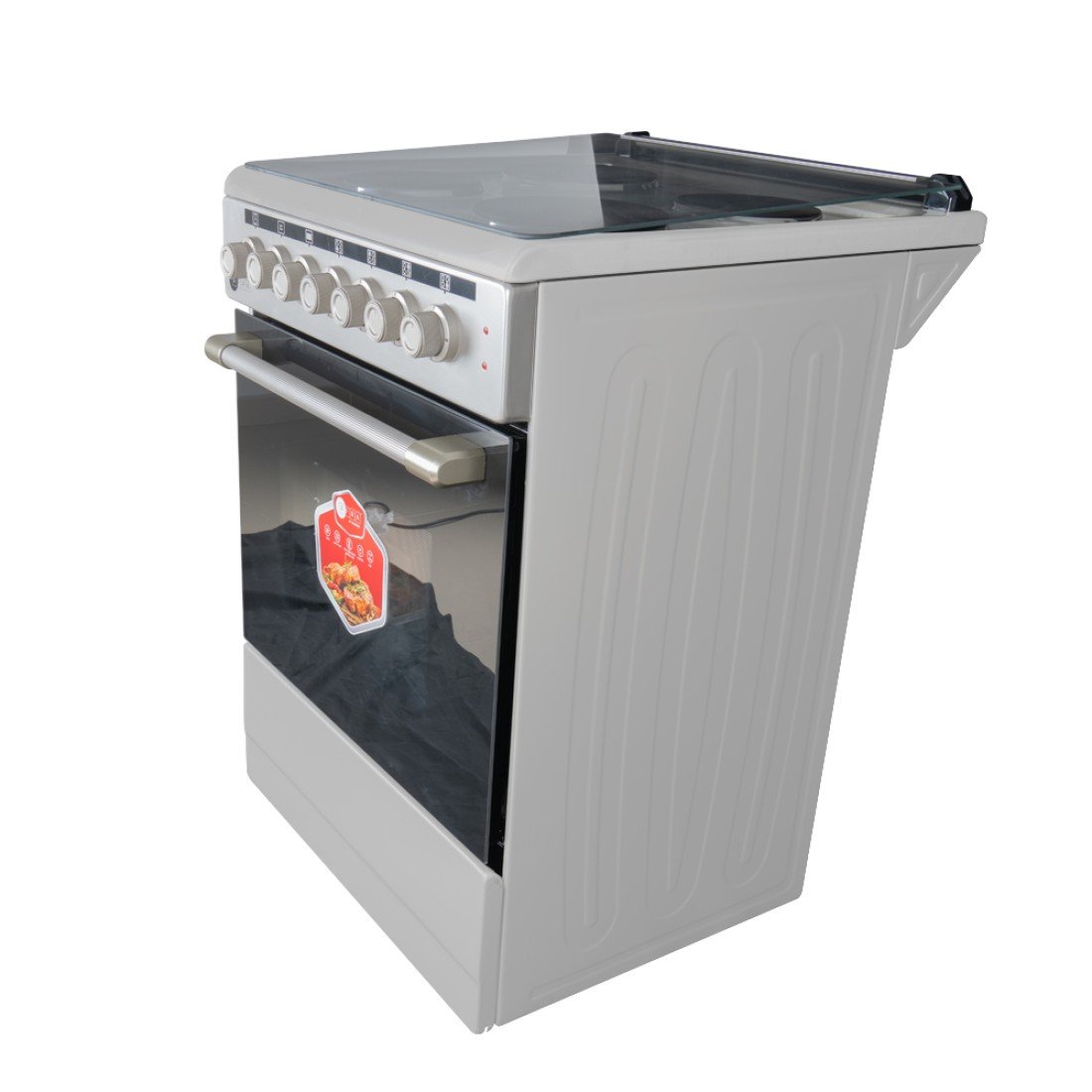 AFRA Free Standing Cooking Range 60x60 – Electric Burners, Stainless Steel, AF-6060CRHP - Image 3
