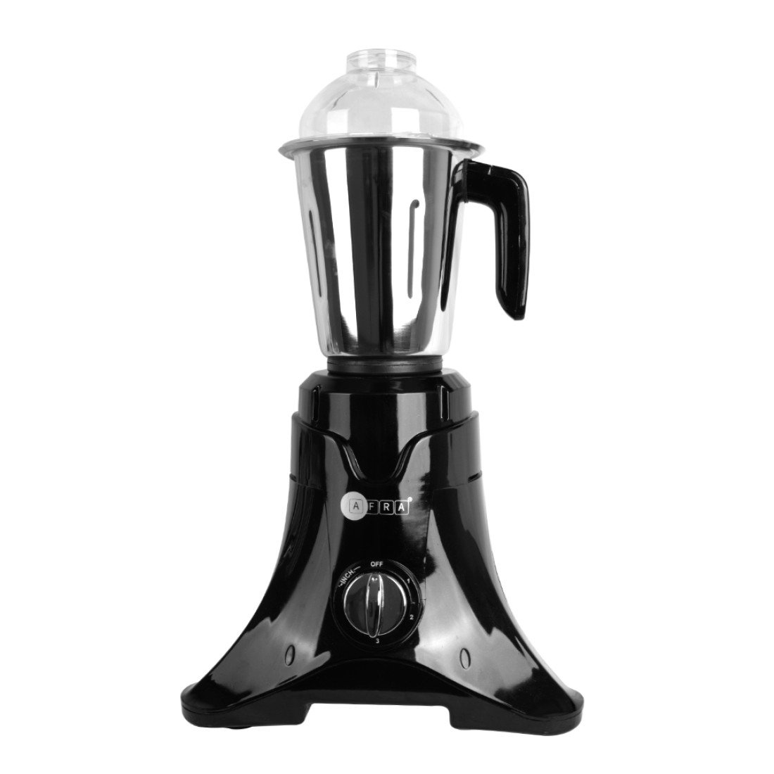 AFRA 3-in-1 Mixer Grinder 750W – Black Gloss Finish, 2900ml Capacity, AF-7500BLBK - Image 2