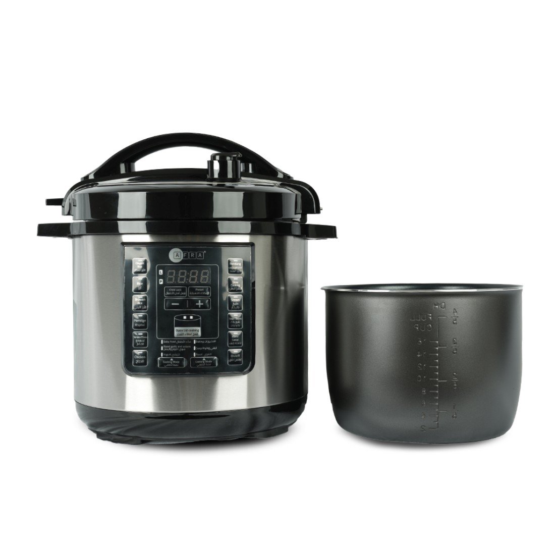 AFRA 12-in-1 Electric Pressure Cooker, 8L, 1300W, Multifunction, SS Body – AF-8035PCSS - Image 3