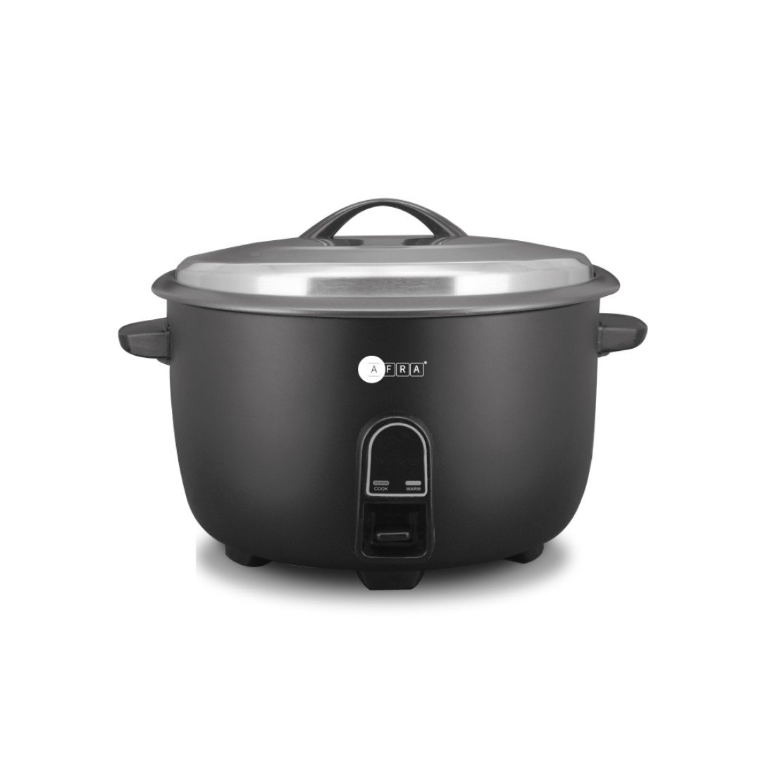 AFRA Rice Cooker 8L – 2500W, Keep-Warm Function, High Temp Protection – AF-8025RCBK