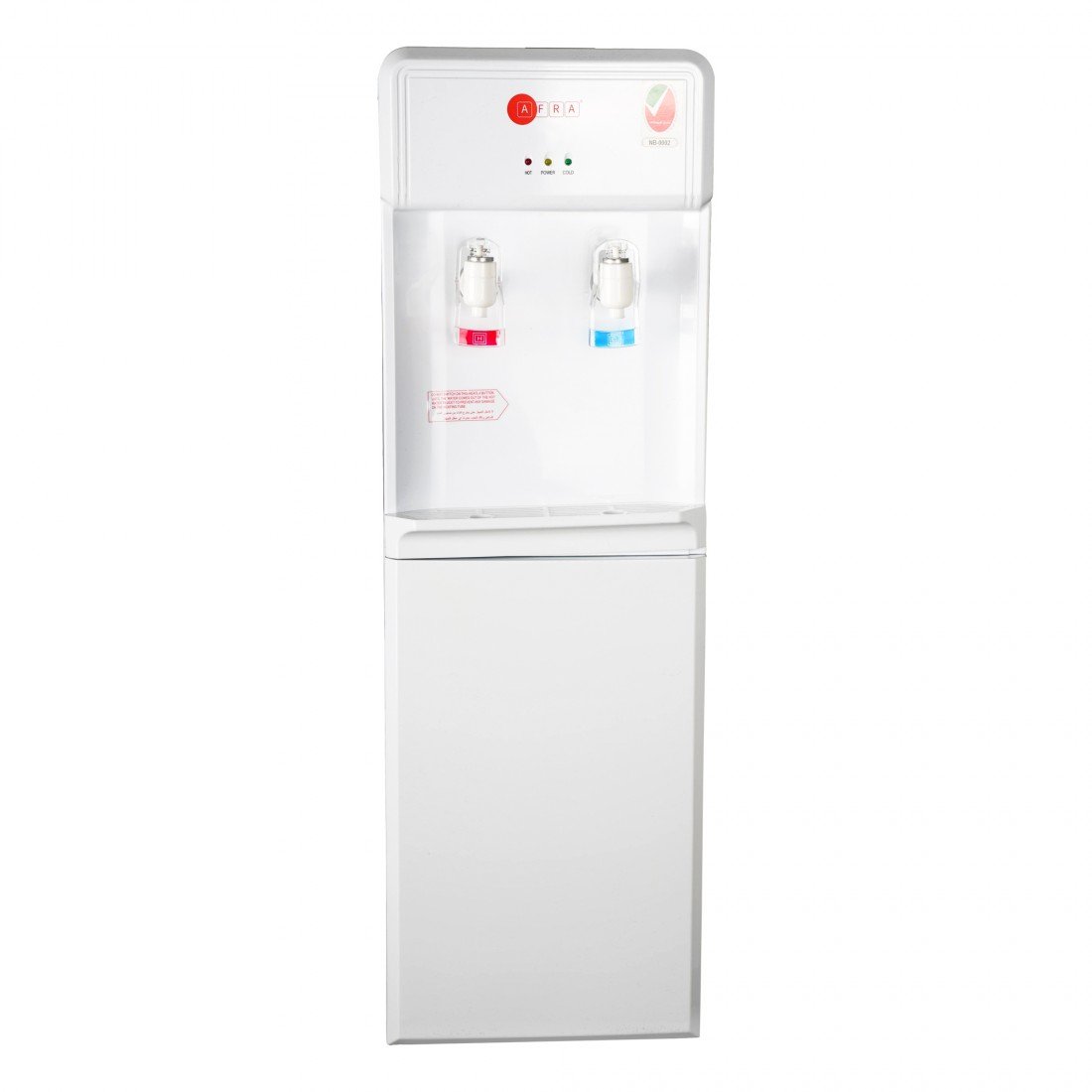 AFRA Water Dispenser Cabinet 5L – Floor Standing, Top Load, Compressor Cooling, AF-85WDWT