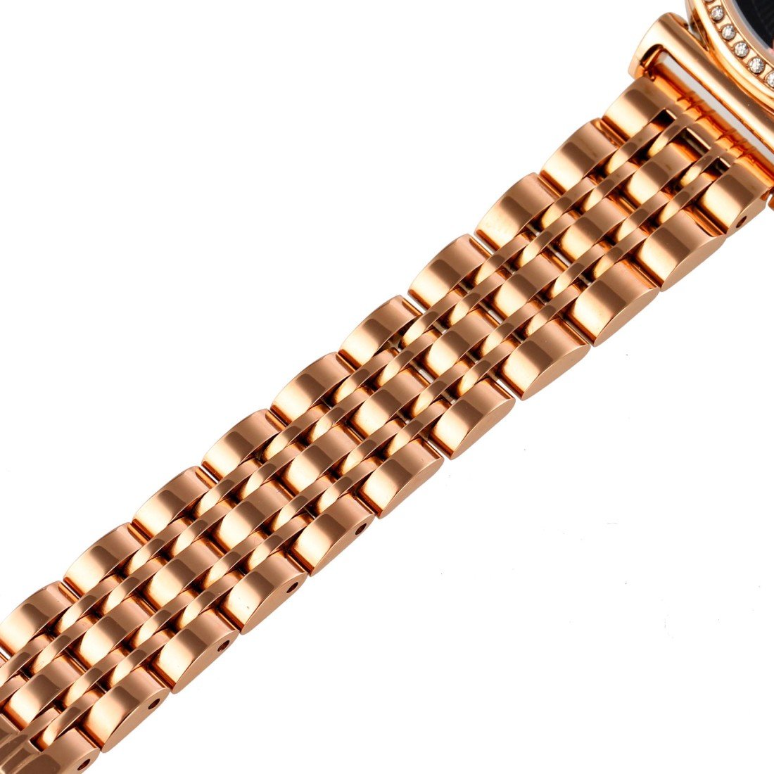 AFRA Keren Ladies Watch | Rose Gold Case | Black Dial | Rose Gold Bracelet | Stylish & Elegant | AF21003 - Image 4
