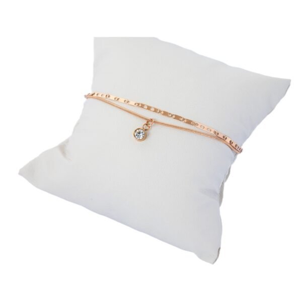 AFRA JEW TRINKET ROSEGOLD STAINLESS STEEL ANKLET