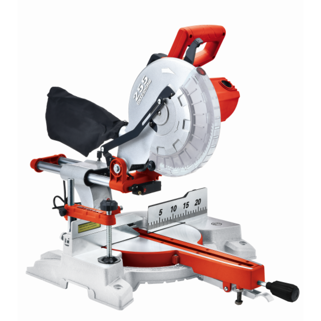 AFRA Sliding Miter Saw - Model AFT-22-255MSRD | 2200W | 255mm Blade | Pull Rod | Multi-Material Cutting
