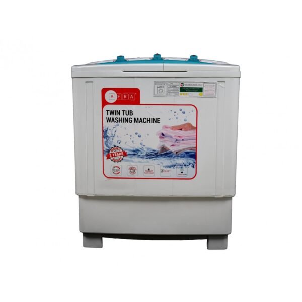 AFRA Washing Machine-Top Load, 110-220V, Twin Tub, Semi-Automatic, Freestanding, Compact Design, Durable Plastic Housing, G-MARK, ESMA, ROHS, and CB Certified, 2 Years Warranty. - Image 6