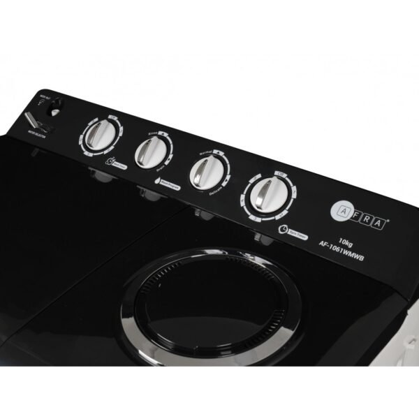 AFRA Washing Machine-Top Load, 450W, Twin Tub, Semi-Automatic, Freestanding, Durable Plastic Housing, G-MARK, ESMA, ROHS, and CB Certified, 2 Years Warranty. - Image 3