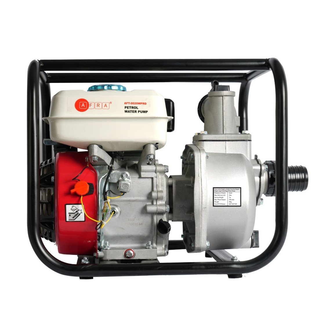 AFRA Petrol Water Pump AFT-0030WPRD | 3 Inch Outlet, 6.5HP, Recoil Start, Low Noise Operation