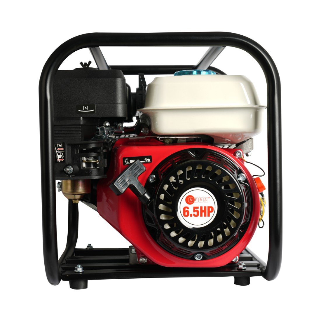 AFRA Petrol Water Pump AFT-0030WPRD | 3 Inch Outlet, 6.5HP, Recoil Start, Low Noise Operation - Image 4