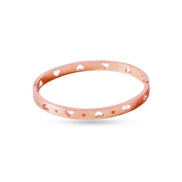 AFRA JEW EUDORA ROSEGOLD STAINLESS STEEL BRACELET - Image 2