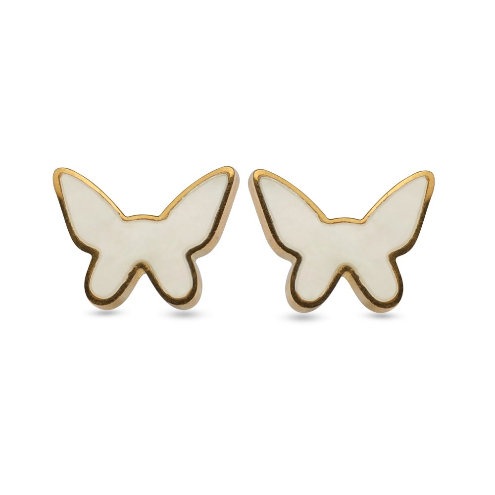 AFRA JEW Wings Set | Gold Stainless Steel Necklace & Earrings | Angel Wing Jewelry Gift | AFJ17004S - Image 3