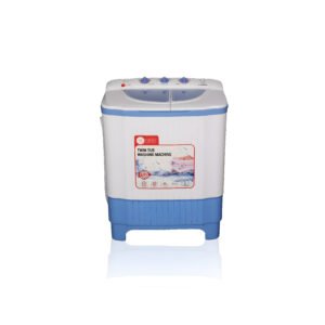 AFRA Twin Tub Washing Machine, 6kg Capacity, White and Blue, Double Layer Body, ESMA Approved, AF-6000WMBL, 2 Years Warranty