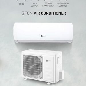 AFRA 3.0 Ton Wall Mount Split Air Conditioner Cooling Only Rotary R410a T3 White, AF-3000ACWT, 5 year compressor warranty.